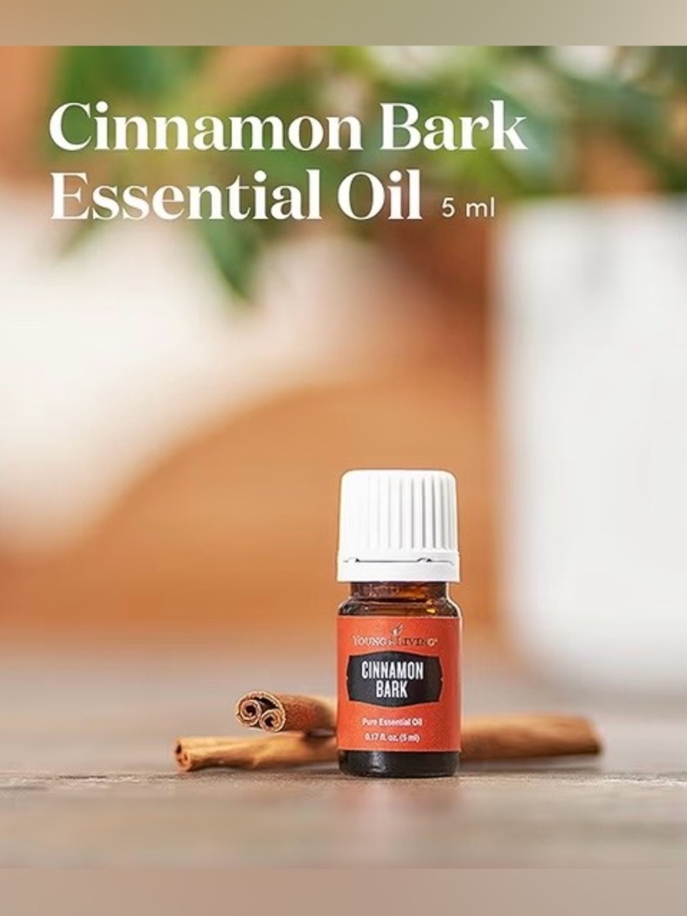 Young Living Cinnamon Bark Essential Oil 5 ml- BRAND NEW UNOPENED SEALED BOTTLE - Picture 4 of 8